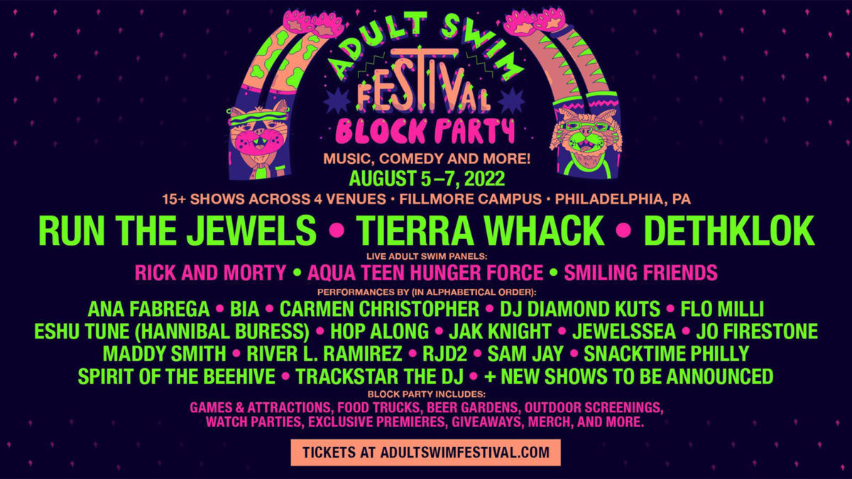 Photo of Adult Swim Festival Returns with a Summer Block Party in Philadelphia