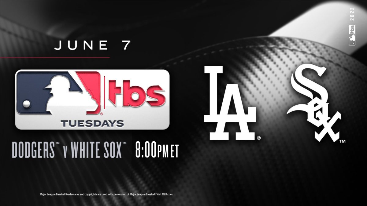 Photo of MLB on TBS Tuesday Night to Showcase Interleague Matchup – Los Angeles Dodgers Visiting Chicago White Sox – Tomorrow, Tuesday, June 7, at 8 p.m. ET
