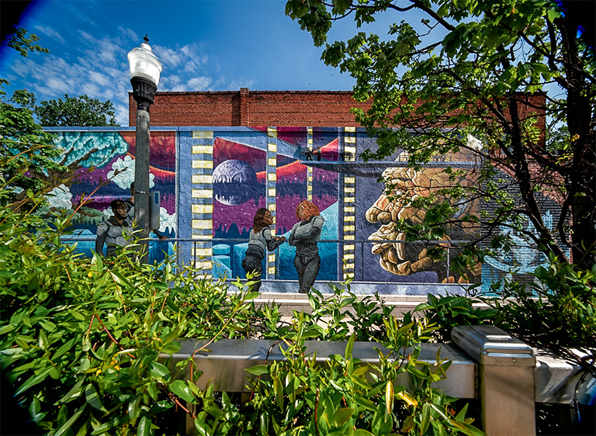 Photo of Adult Swim Mural Project and Living Walls Unveil New Artwork