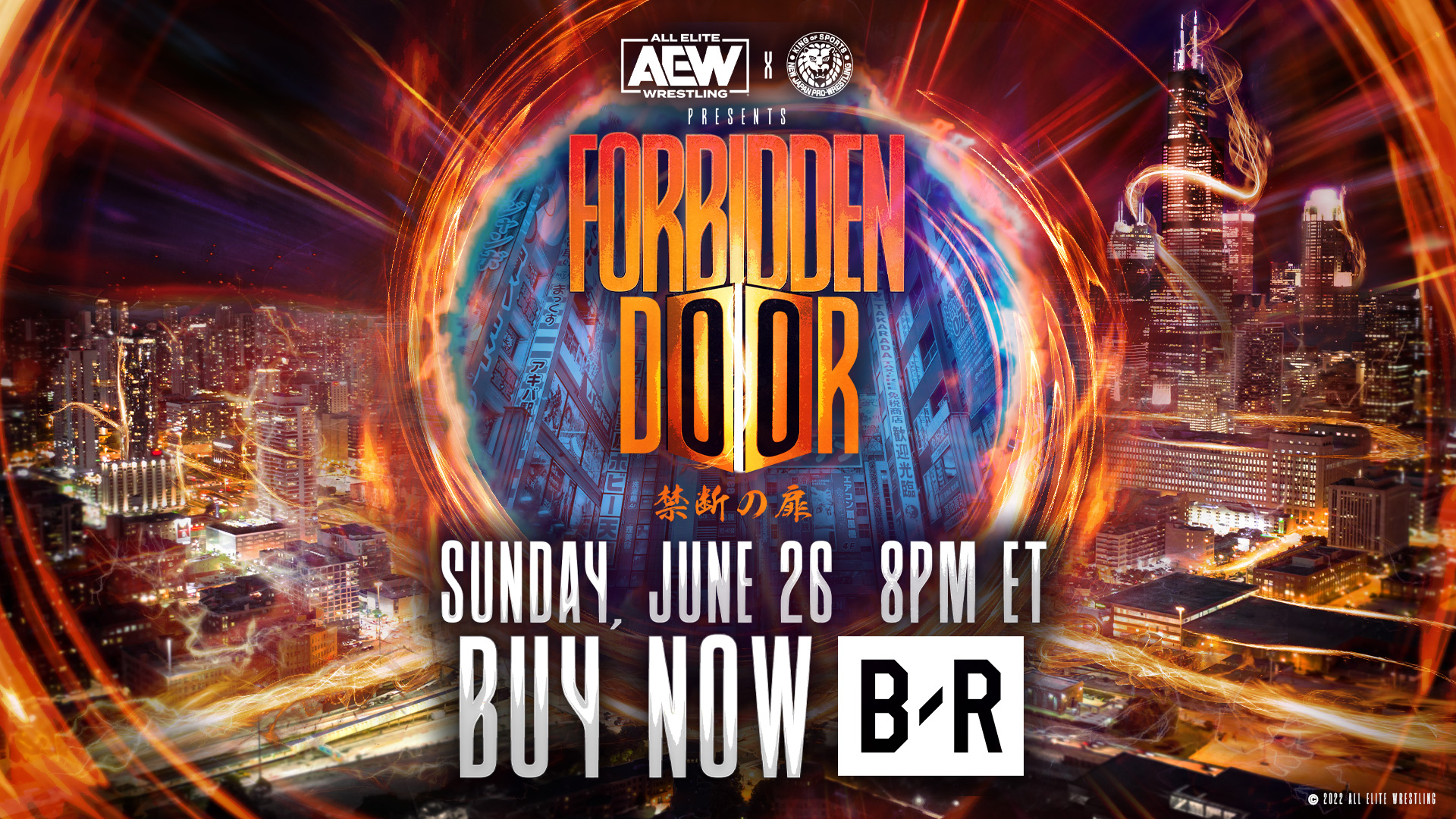AEW x NJPW Forbidden Door” Pay-Per-View to Stream on Bleacher Report on Sunday, June 26 at 8 p.m