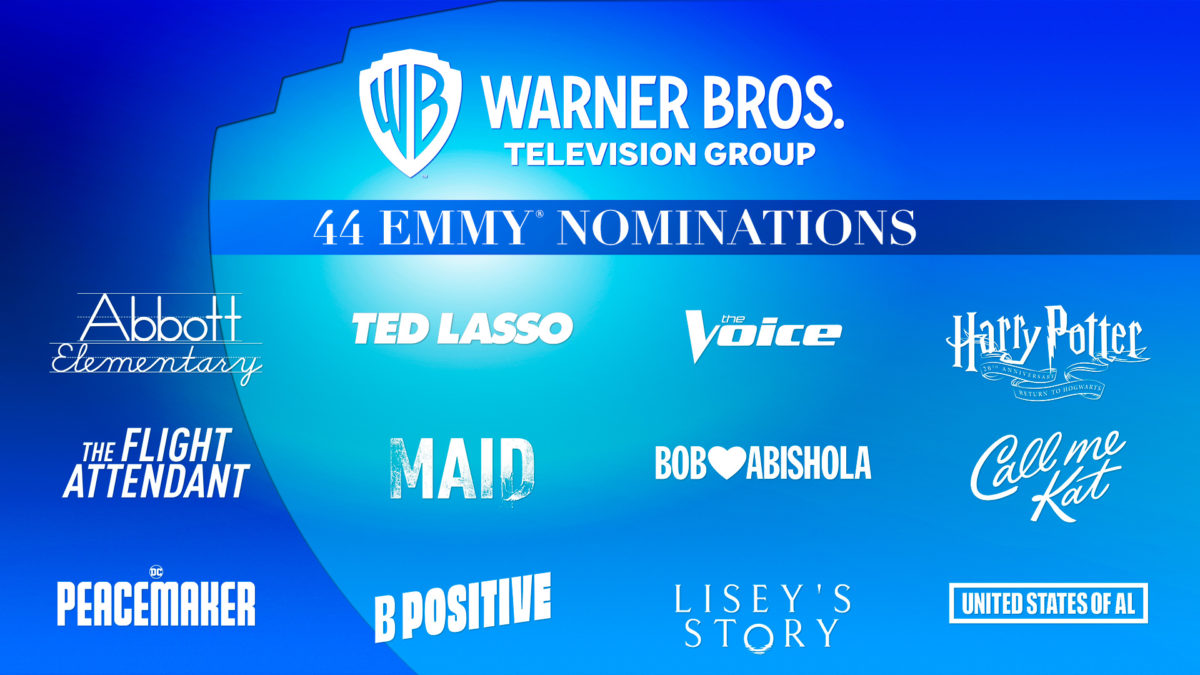 Photo of Warner Bros. Television Group Receives 44 Nominations for the 2022 EMMY® Awards, Including Outstanding Comedy Series for “Ted Lasso” and “Abbott Elementary”