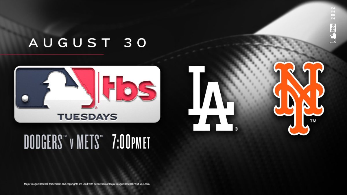 Photo of MLB on TBS Tuesday Night to Showcase National League’s Current Top Two Seeds – Los Angeles Dodgers vs. New York Mets – Tomorrow, Tuesday, Aug. 30, at 7 p.m. ET