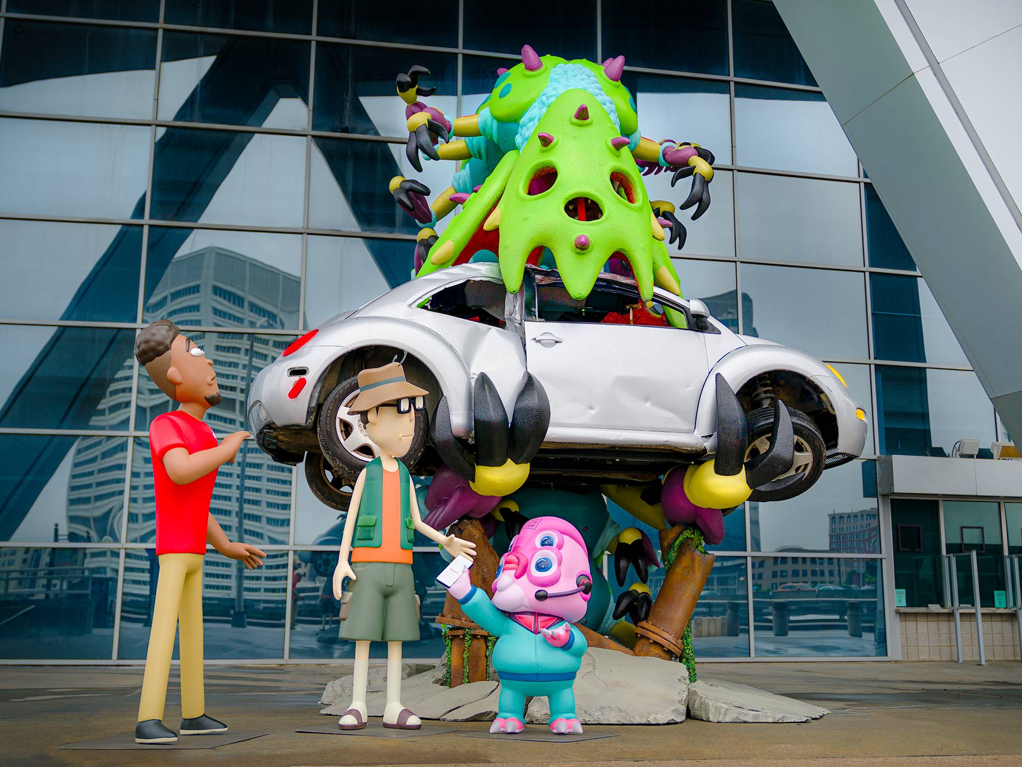 Adult Swims Global Rick and Morty Fan Experience Continues with Latest #Wormageddon Scene in Atlanta Warner Bros