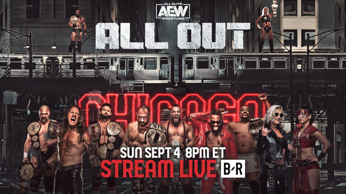 Photo of AEW “ALL OUT” Pay-Per-View Event to Stream on Bleacher Report Sunday, Sept. 4, at 8 p.m. ET