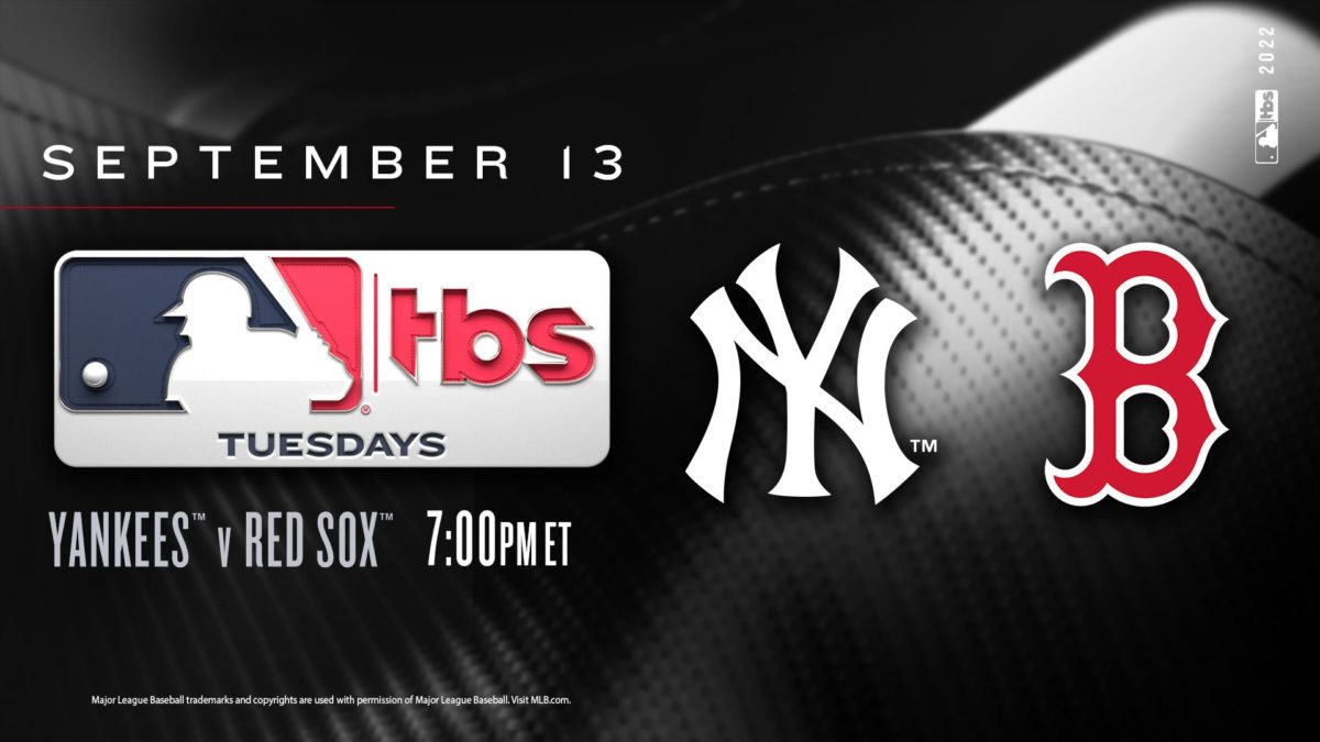 Photo of MLB on TBS Tuesday Night to Feature AL MVP Frontrunner Aaron Judge and the New York Yankees at Boston Red Sox, Tomorrow, Tuesday, Sept. 13, at 7 p.m. ET