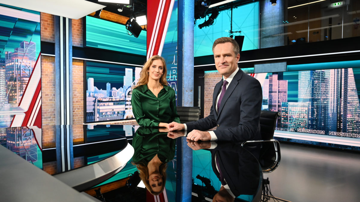 Photo of CNN Newsroom with Max Foster and Bianca Nobilo joins new CNN line-up
