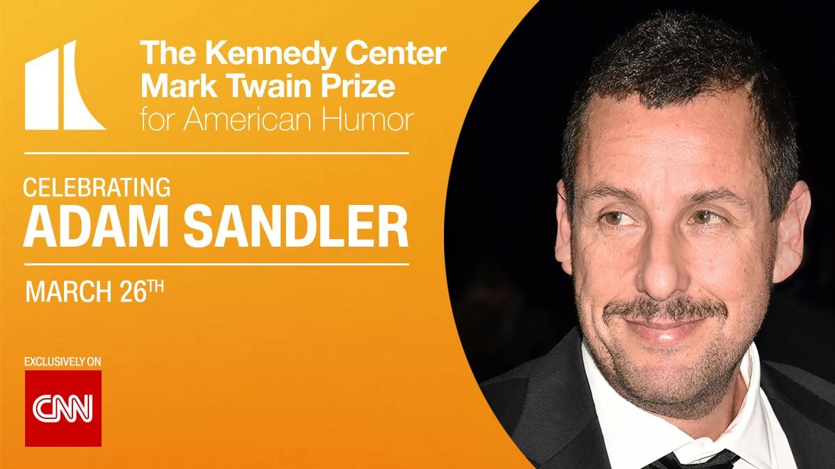 Photo of CNN To Exclusively Broadcast The 24th Mark Twain Prize for American Humor Celebrating Adam Sandler