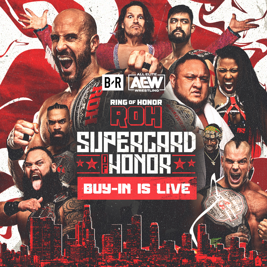 Photo of Ring of Honor “Supercard of Honor” Pay-Per-View to Stream on Bleacher Report, Friday, March 31 at 7 p.m. ET