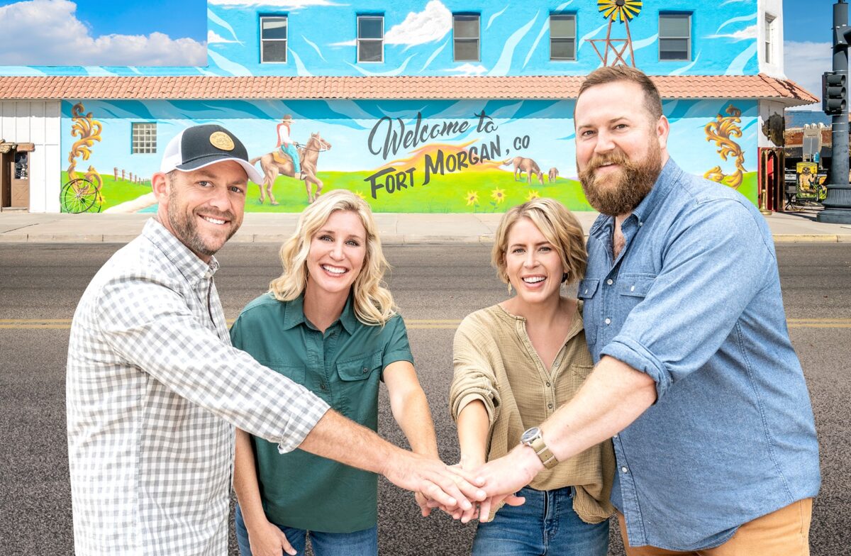 Photo of HGTV Doubles The Starpower Behind Its Whole-Town Renovation of Fort Morgan, Colorado In New Season of ‘Home Town Takeover’ Premiering Sunday, April 23, at 8 P.M. ET/PT