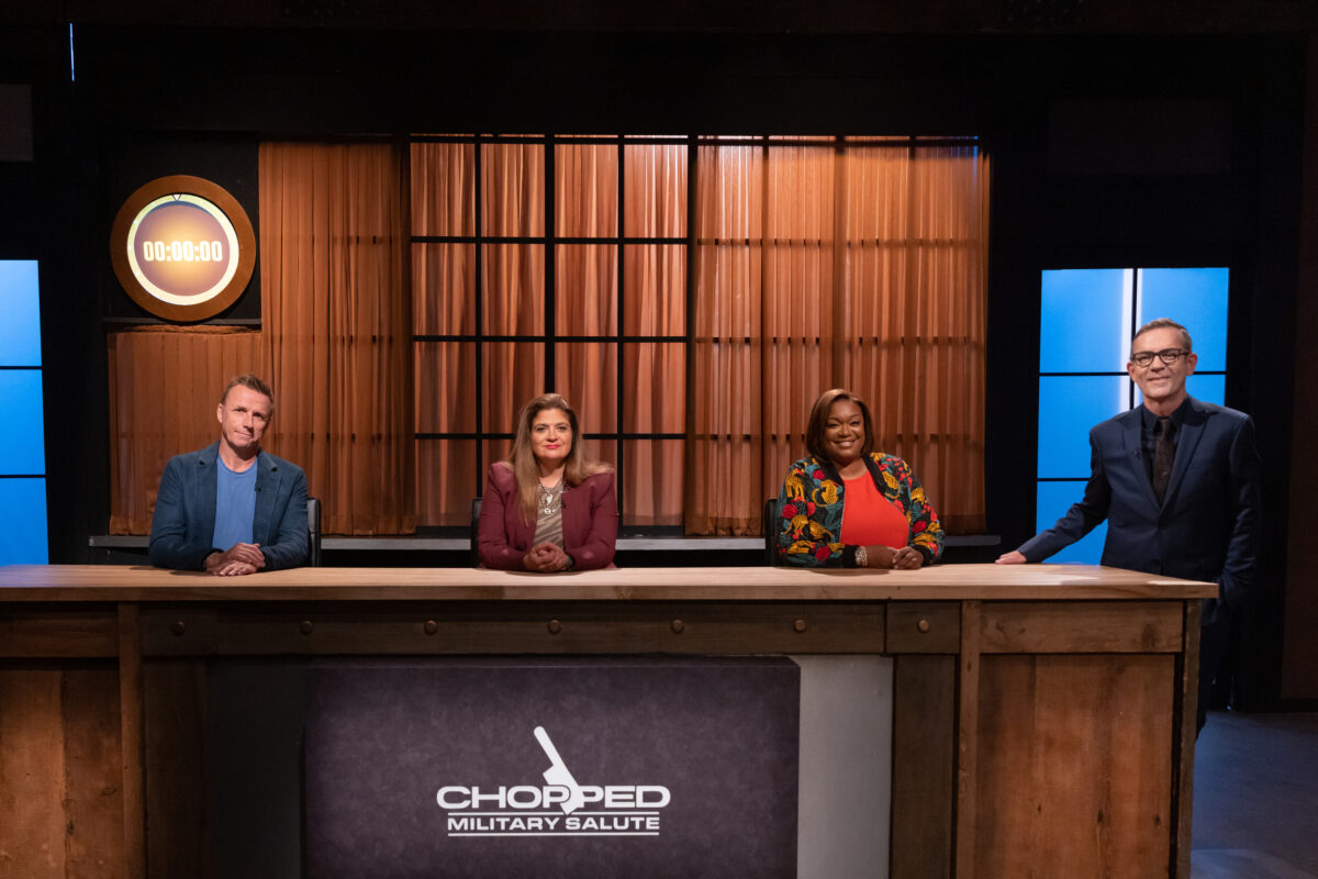 Photo of Fearless Military Chefs Take Their Skills To The Chopped Kitchen To Battle It Out in New Tournament Chopped: Military Salute