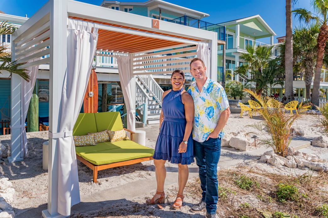 Photo of Brian and Mika Kleinschmidt Kick Off New Season of HGTV Hit Series ‘100 Day Dream Home’ With Two-Episode Special ‘100 Day Dream Home: Beachfront Hotel’