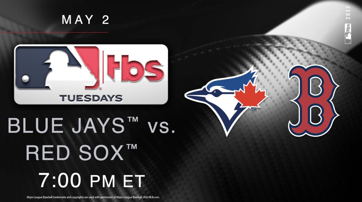 Photo of <strong>MLB on TBS – Blue Jays vs. Red Sox – Pregame Coverage Starts Tuesday, May 2 at 6:30 p.m. ET</strong>