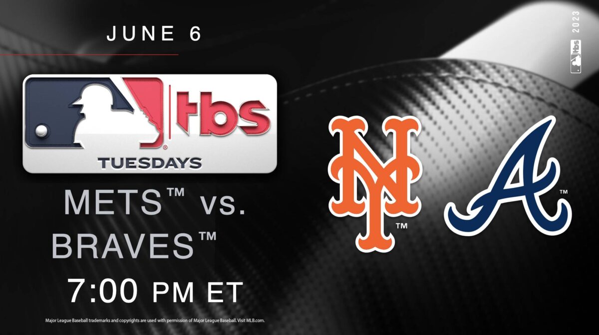 Photo of <strong>MLB on TBS – Mets at Braves – Pregame Coverage Starts Tuesday, June 6 at 6:30 p.m. ET</strong>   